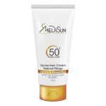 کرم ضد آفتاب رنگی مدیسان SPF50 (بژ طبیعی)