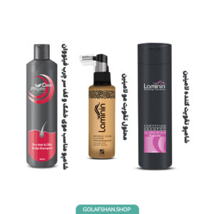 پکیج تقویت کننده مو خشک کف سر چرب